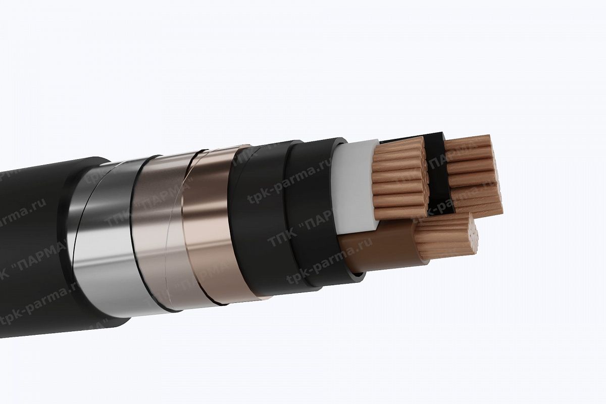 Фотография провода Кабель ВБбШнг 3х185 - 6кВ